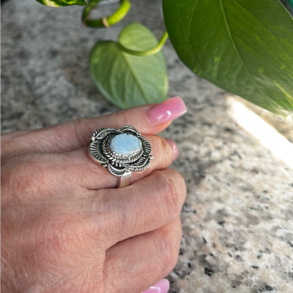 Golden Hills 925 Sterling silver ring